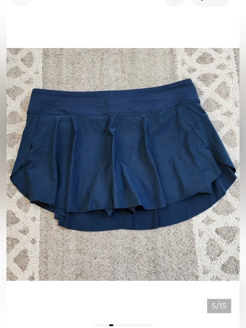 Lululemon sz 8 Quick Pace skirt skort tennis running pickleball padel gorpcore